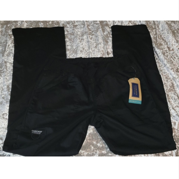 Cherokee Authentic Workwear Women's Scrub Pants Bottoms Uniform Stright Leg - Picture 1 of 6